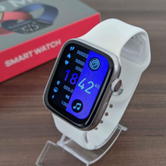 Smartwatch I8 Pro Max Notifica Mensagem Faz E Recebe Chamada na internet