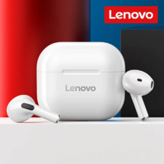 Fone Lenovo Lp40 TWS Bluetooth 5.0 Wireless Headset - Lá de Fora Shop