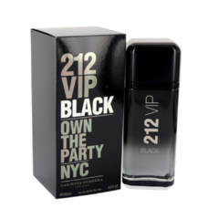 212 Vip Black Carolina Herrera - Perfume Masculino Eau de Parfum 50 ml - Lá de Fora Shop