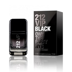 212 Vip Black Carolina Herrera - Perfume Masculino Eau de Parfum 50 ml - comprar online