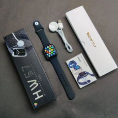 Smartwatch W57 Pro Serie 7 NFC Carregamento Por Indução 44 mm - comprar online