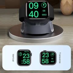 Smartwatch W28 Pro Serie 8 + Pulseira de Metal e Película de Brinde - Lançamento - Lá de Fora Shop