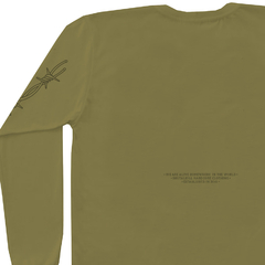 Camiseta Manga Longa - Lone Green - BKC ATACADO