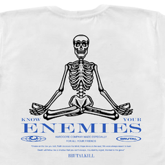 Camiseta Manga Longa - Enemies - BKC ATACADO