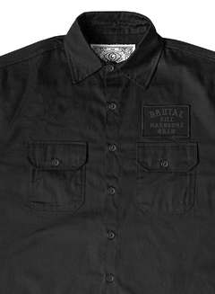 Camisa de Sarja Workshirt Manga Longa - Chicano na internet