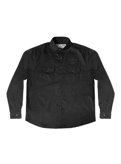 Camisa de Sarja Workshirt Manga Longa - Chicano