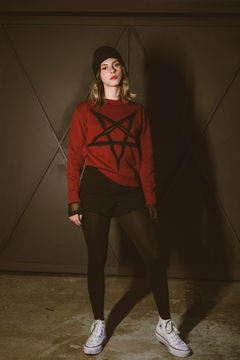 Suéter Feminino - Pentagram Red - comprar online