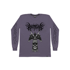 Camiseta Manga Longa - Hellfire Lilac