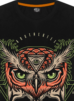 Camiseta - Owl Skull - comprar online