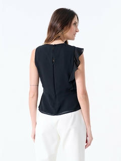 Blusa Raquel Babado sem Manga - comprar online