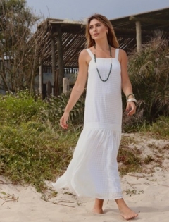 Vestido Chiffon Vichy