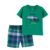 Conjunto Camisa Jacarezinho + Bermuda Xadrez Carter's - 18 meses - comprar online