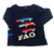 Camisa Azul com estampa carros - Fao Swhmarz - 2 anos