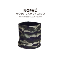 CUELLO MICROPOLAR REVERSIBLE CAMUFLADO. NOPAL