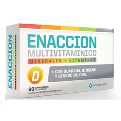 Enaccion Multivitamínico 30 Comprimidos Vitaminas + Energizantes - Ena Sport