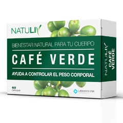 Café Verde X 60 Cápsulas Adelgazante Natural - Natuliv
