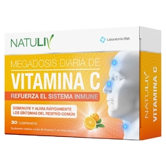 Vitamina C 500mg 30 Comp Refuerza El Sistema Inmune - Natuliv