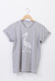 Camiseta cinza pelicano raio - loja online
