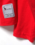 Camiseta vermelha manga longa pelicano traços - SLIM