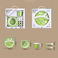 Set de vajilla 5 piezas FROG - comprar online