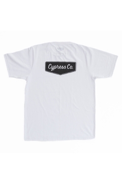 Remera Cypress Logo Blanca - comprar online