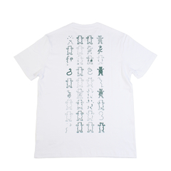 Remera Grizzly Life Cycle SS TEE - White