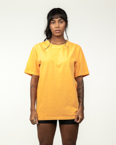 CAMISETA ESTONADA LARANJA