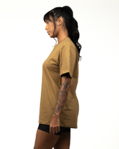 CAMISETA MOCHA 100% ALGODÃO FIO 30.1 PENTEADO - comprar online