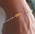 Pulseira infantil personalizada Borboleta