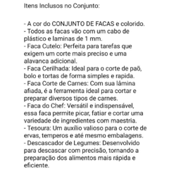 kit De Facas Coloridas Em Cerâmica Com 6 Peças - Fischer Magazine | Do Moderno ao Tradicional Para Você