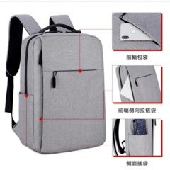 Mochila-Para-Notebook-15.6-Semi-impermeável-Com-USB-E-Um-Cabo-USB