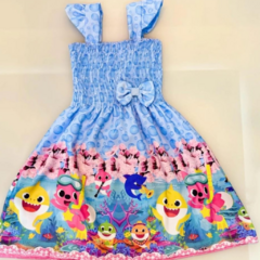 Vestido-Infantil-Manguinha-Japonesa-Baby-chark