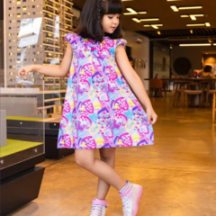 Vestido-Infantil-Trapézio-Casual-Coração-Rosa