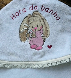 Toalha de bebê Hora do Banho