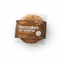 Pancakes de Avena con Cacao y Choco x 6 un. 420 gs. - Bygiro - comprar online