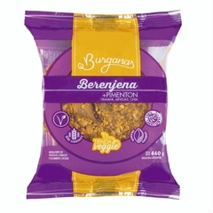 Medallones veganos Sin TACC de Berenjena y Pimentón ahumado x 4 un. 460 g. - Burganas - comprar online