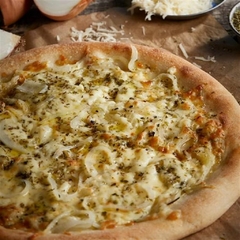 Pizza Fugazza con Queso - Siamo Brato