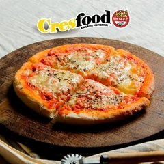 Pizza Muzzarella Sin TACC 4 Porciones - Cresfood