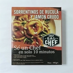 Sorrentinos de rucula y Jamón Crudo 440 gs. - Easy Bag Chef