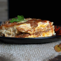 Lasagna de carne, jamón y queso 540 gs. - Easy Bag Chef