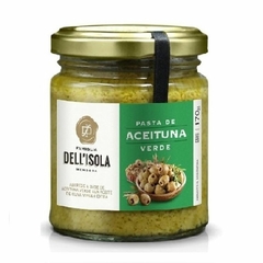 Pasta de Aceituna Verde Sin Tacc 170 gs. - Dellisola