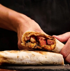Burrito XXL Salchicha Parrillera, Muzza y Prov Criolla Cocida 250 gs. - Burrito