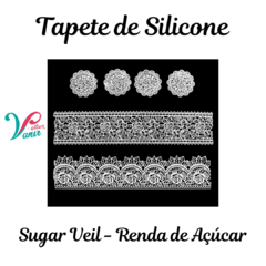 Tapete Budapeste - Sugar Veil - Renda de Açúcar na internet