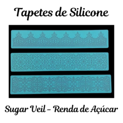 Tapetes de Sugar Veil - Renda de Açúcar -