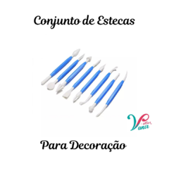 Conjunto de Estecas para Decoração - 8 Peças