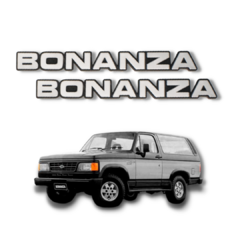 (Par) Emblema Chevrolet C20 Bonanza (1989-1994) - comprar online