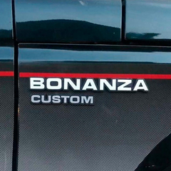 (Par) Emblema Chevrolet C20 Bonanza (1989-1994) - loja online