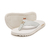 Chinelo Kenner Kivah - Cor: Branco Nevoa -