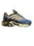 Tenis Nike Air Max TN - Cor: Azul com detalhe verde -