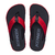 Chinelo Kenner Kivah - Cor: Vermelho e Preto - - Noixxmemo